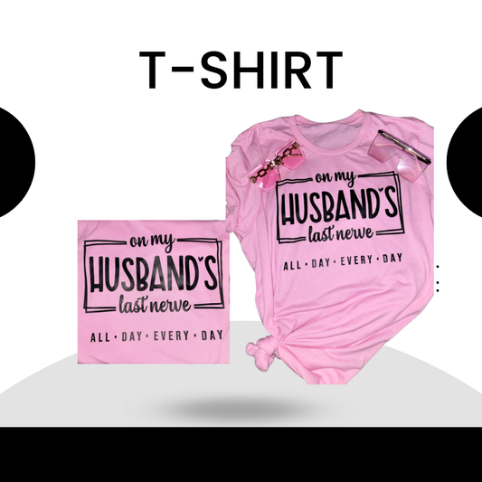 Husband Graphic T- Shirt