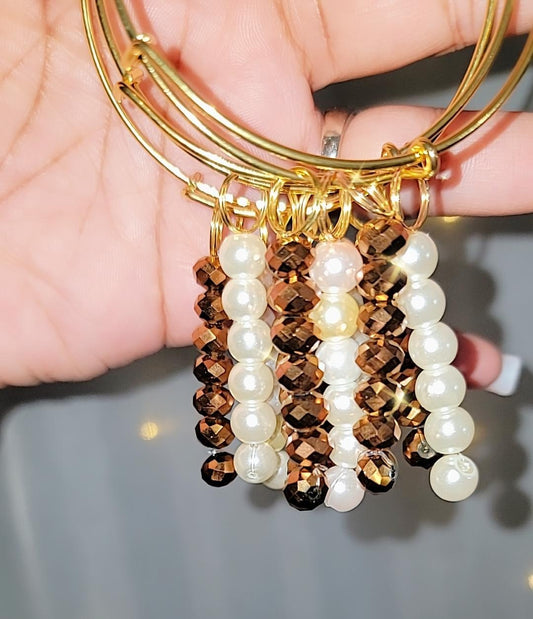 Pearls And Shine Bracelet Set