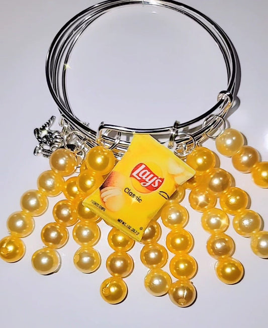 Yellow Lemon Bracelet Set