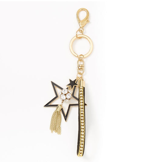 Gold And Black Keychain