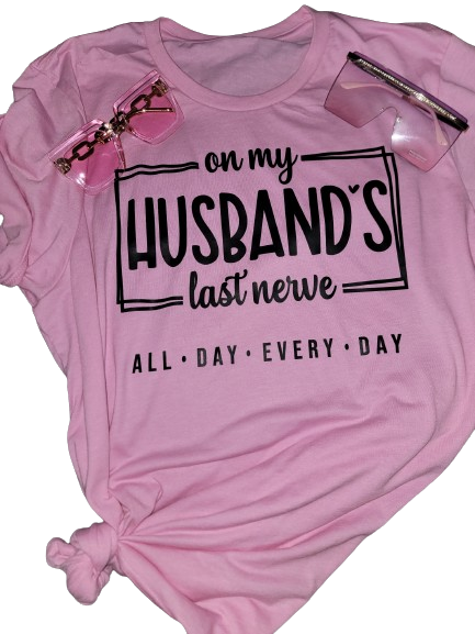 Husband Graphic T- Shirt